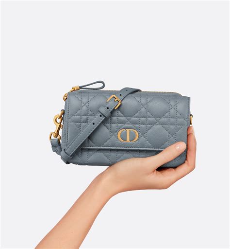 dior caro zipped pouch with chain price|large Dior caro daily pouch.